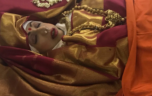 Sridevi Funeral photos